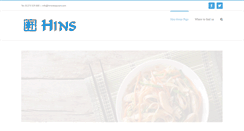 Desktop Screenshot of hinsrestaurant.com